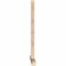 Ekena Millwork Portland Smooth Timber Gable Bracket, Douglas Fir, 108"W x 63"H x 3 1/2"D x 3 1/2"F, 14/12 Pitch GBW108X63X0404POR00SDF - alternate 3